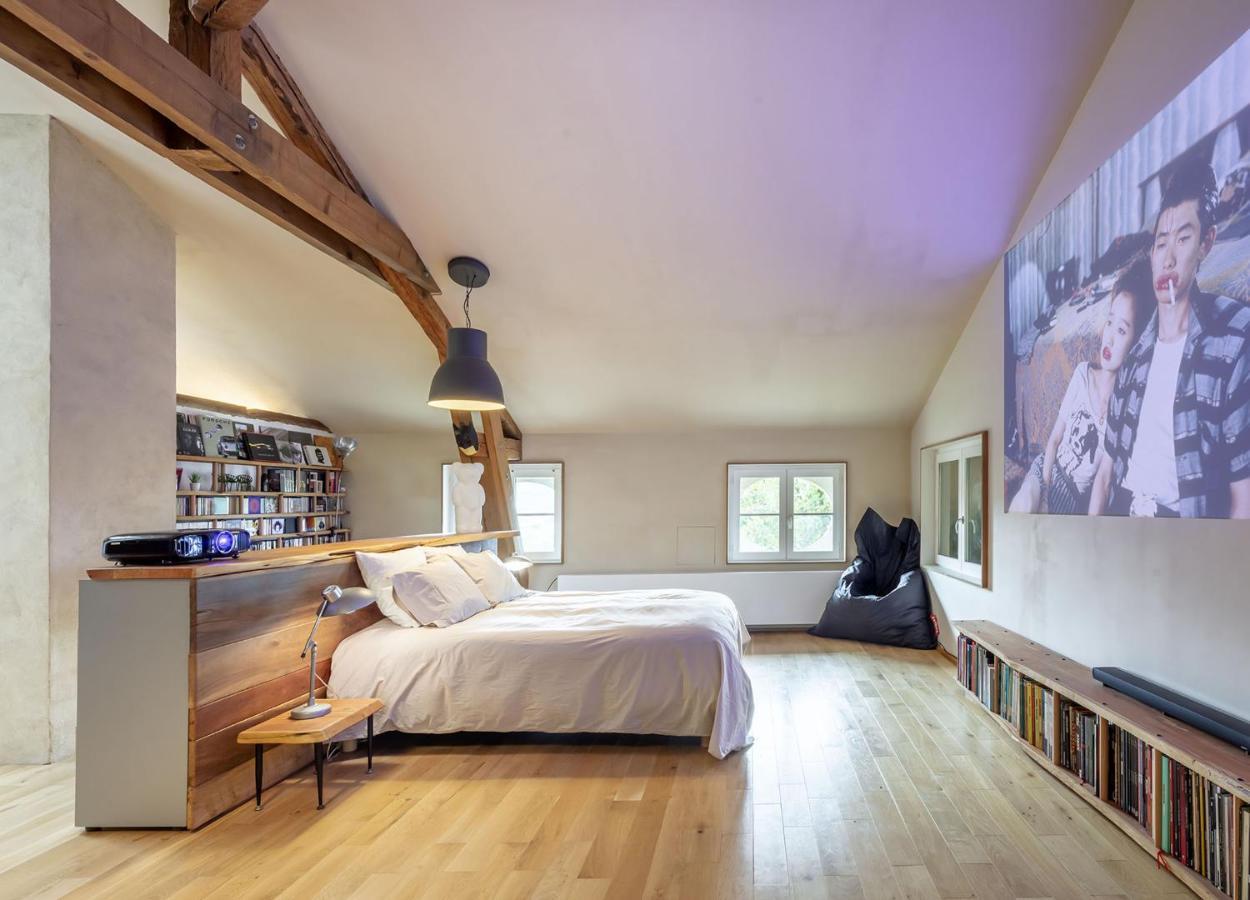 Ancienne Fabrique De Soie A La Galiciere Bed & Breakfast Chatte Exterior foto
