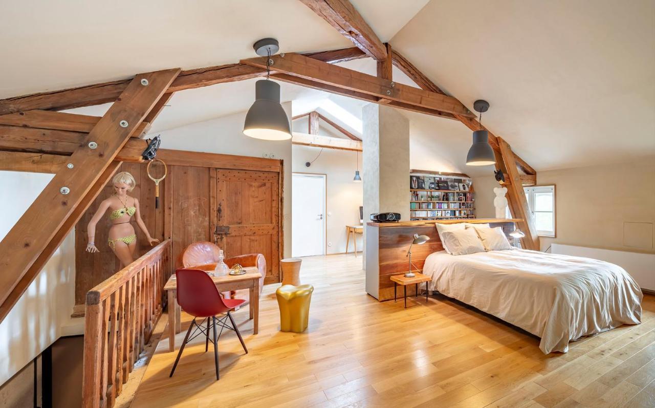 Ancienne Fabrique De Soie A La Galiciere Bed & Breakfast Chatte Exterior foto